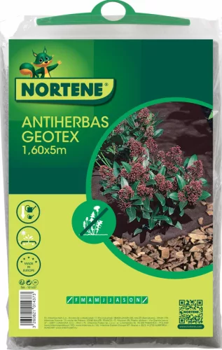 ANTIHERBAS GEOTEX talajtakaró - barna 1,6 x 5 m