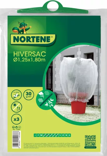 HIVERSAC növénytakaró zsák  - fehér Ø  1,25 x m. 1,8 m