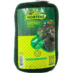   BIRDNET HDPE extrudált madárháló, rombusz szemformájú - fekete 8 x 10 m