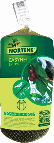 EASYNET PP madárháló - fekete 2 x 10 m