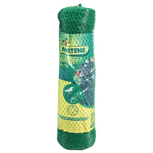 BIRDNET HDPE extrudált madárháló, rombusz szemformájú - zöld 4 x 10 m