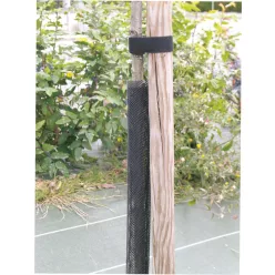   TREEX (Flexguard) 6 x 55 facsemetevédő rács, zsákos kiszerelésben - fekete Ø 6 x 55