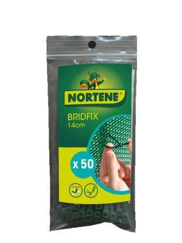 BRIDFIX gyorskötöző - zöld 14 cm