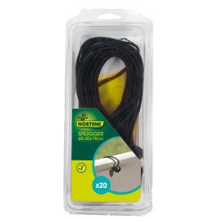 SNUGGER gumikötöző  - fekete 21 cm