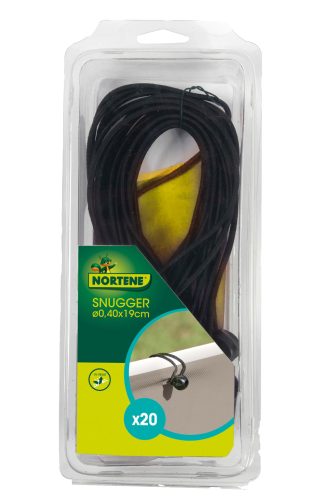 SNUGGER gumikötöző  - fekete 21 cm