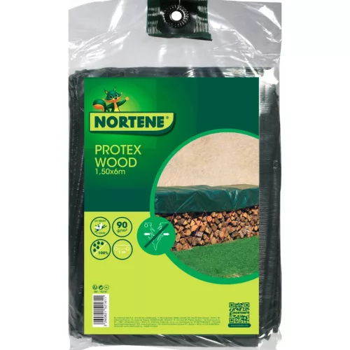 PROTEX WOOD vízhatlan, fahasábtakaró ponyva - zöld 1,5 x 6 m