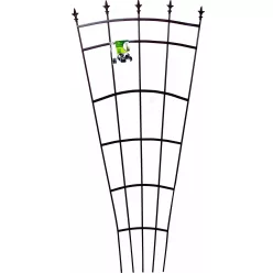   ROYAL TRELLIS fém növényfuttató - barna panel: 0,6 x m. 1,23 m
láb: 27 cm
