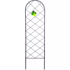   CLASSIC METAL TRELLIS fém növényfuttató - barna 42 cm x m.1,5 m