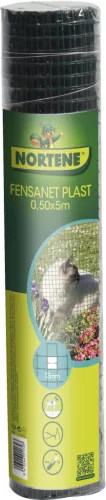 FENSANET PLAST 12 ponthegesztett drótháló, műanyag bevonattal - zöld 0,5 x 5 m