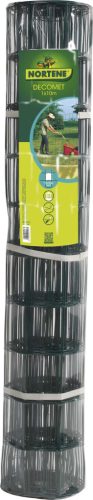 DECOMET 100 fémháló PVC bevonattal - zöld 1 x 10 m