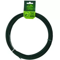   PLAST WIRE műanyag bevonatos galvanizált dróthuzal - zöld 1,6/2,4 mm x 25 m