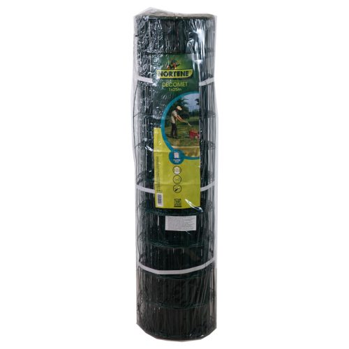 DECOMET 100 fémháló PVC bevonattal - zöld 1 x 25 m