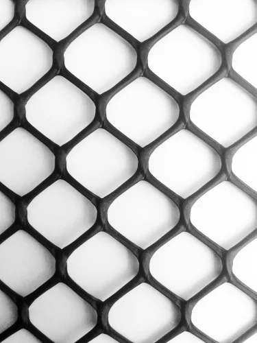 POULTRYMESH (B-92) műanyag baromfirács - fekete 0,9 x 25 m