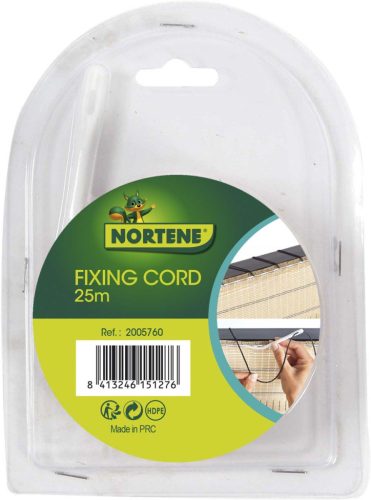 FIXING CORD tű és zsineg - fekete 25 m 