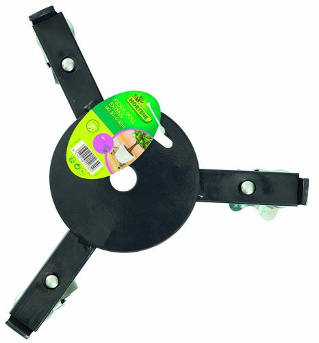 FLORA ROLL EXTENS  fém gurulós növényalátét - szürke 30 - 42 cm