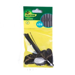  FIXCANE rögzítő műanyag nádfonat rögzítéséhez - fekete clips:1,5x3cm
drót: 14,5 cm