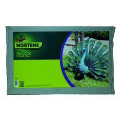 PEACOCK fém páva - zöld 27 x 80 x m.56 cm