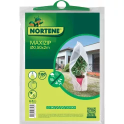   MAXI ZIP cipzáros átteleltető növénytakaró  - fehér Ø 0,5 x 2 m