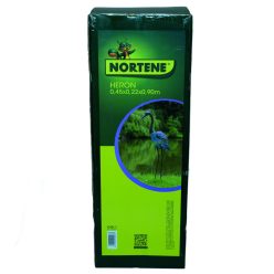 HERON fém kócsag  - barna 45 x 22 x m.90 cm