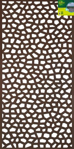 MOSAIC  PP panel - barna 1 x 2 m