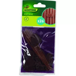   FIXCANE rögzítő műanyag nádfonat rögzítéséhez - sötétbarna clips:1,5x3cm
clips: 14,5 cm