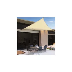   SUNNET KIT POLYESTER ∆ napvitorla - bézs 3,6 x 3,6 x 3,6 m