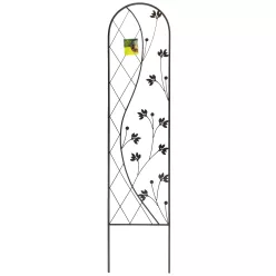   YIN AND YANG TRELLIS fém növényfuttató - antracit 0,35 x m.1,50 m
