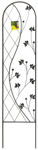 YIN AND YANG TRELLIS fém növényfuttató - antracit 0,35 x m.1,50 m