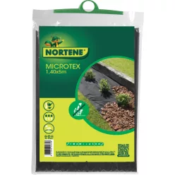MICROTEX PE talajtakaró - fekete 1,4 x 5 m