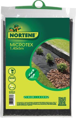 MICROTEX PE talajtakaró - fekete 1,4 x 5 m