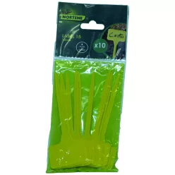 LABEL 15 leszúrható jelölőtáblák - sárga 15 cm