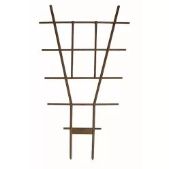   ECHELLE FIB részben természetes anyagú viráglétra - barna 50 cm