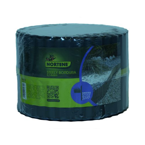 STEELY BORDURA galvanizált acél ágyásszegély - acél 14 cm x 6 m