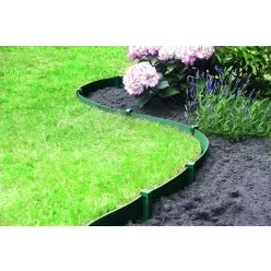 ETIK BORDURA műanyag ágyásszegély - zöld  15 cm x 10 m