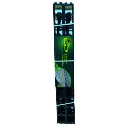   BORDERKIT FLEXI 45 műanyag ágyás-, és gyepszegély szett - fekete 100 x 8 x 4,5 cm / 1 db szegély