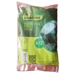 FIXING PEG FLEXI - fekete 23,5 cm