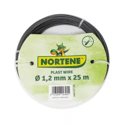   PLAST WIRE műanyag bevonatos galvanizált dróthuzal - antracit 1,2 mm x 25 m