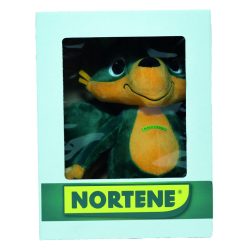NORTY plüss figura - színes 35 x 20 x 20 cm