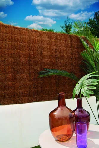 COCONATUR természetes kókuszrost belátásorlátozó  - natúr 1 x 3 m