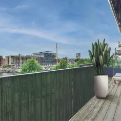   VIMET LOP  szintetikus nádfonat természetes hatással - zöld 1 x 3 m