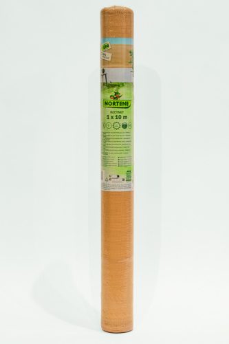 RECYNET - szőtt árnyékoló háló gomblyukakkal  - homok 1 x 10 m