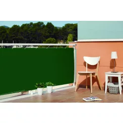   BALCONY CITY dekoratív, szőtt árnyékoló - zöld 0,9 x 3 m