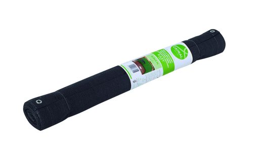 BALCONY EASY szőtt háló korlátra fém fűzőlyukakkal - antracit 0,9 x 5 m