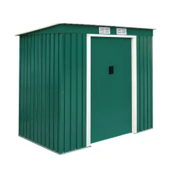   METALSHED CRETA kerti fém tároló ház  - zöld 2,16 x 1,71 x 1,30 m