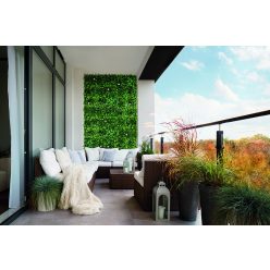   VERTICAL  JAZMIN zöldfal jázmin levelekkel - zöld- fehér 1 x 1 m