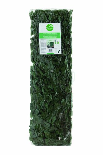TRELLIWILLOW HEDRA kihúzható fűzfa apácarács műanyag levelekkel - zöld-barna 1 x 2 m