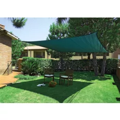 SUNNET KIT ■ szőtt napvitorla - zöld 3,6 x 3,6 m