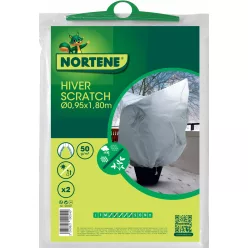 HIVERSCRATCH átteleltető zsák - fehér Ø 1,25 x 1,8 m