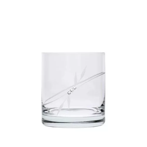 Whisky pohár Swarovski kristállyal 300 ml 8,8x8 cm 6db/szett