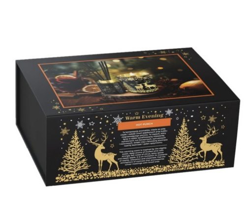 Illatos ajándékdoboz szett Warm Evening Hot Punch